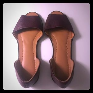 Urban Outfitters open toe flats